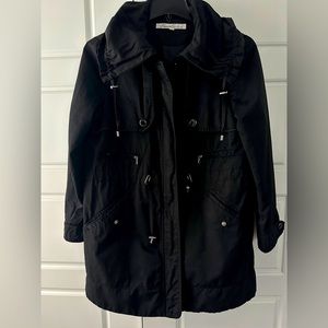 Kenneth Cole tench-like coat with hood